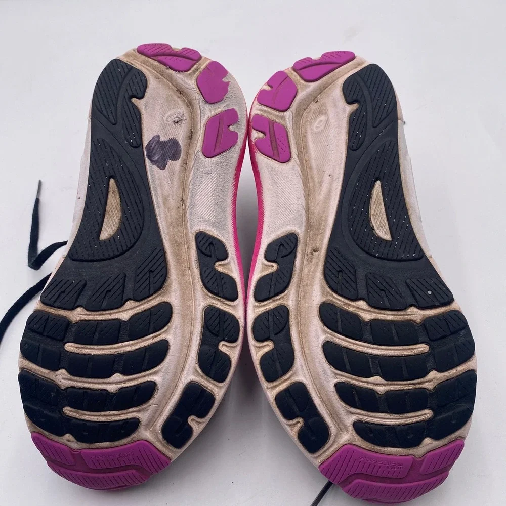 ASICS GEL-KAYANO 31 Running Shoes Womens 6 Black Pink Stability 1012B670 Sneaker